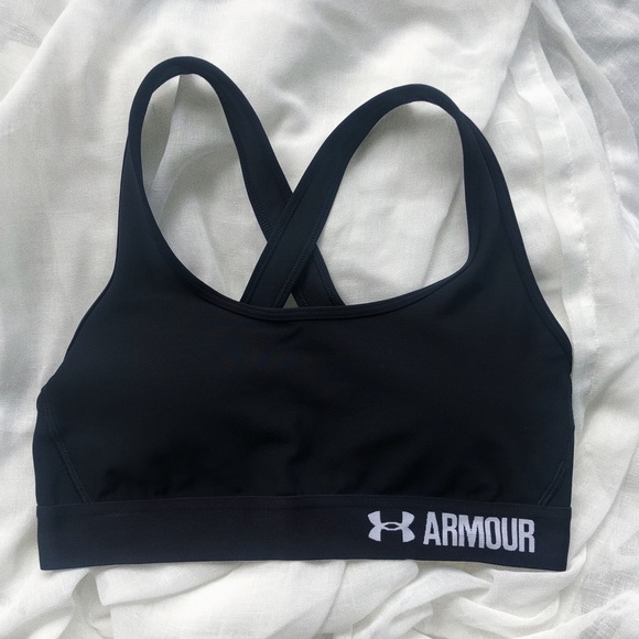 Under Armour Women’s Armour Crossback Sports Bra - Picture 10 of 12